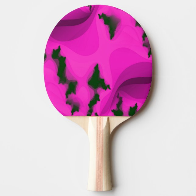 WATER ABSTRACT PING PONG PADDLE (Front)