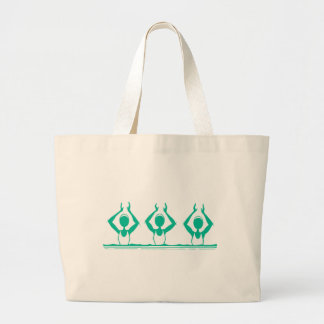 Water Aerobics Large Tote Bag