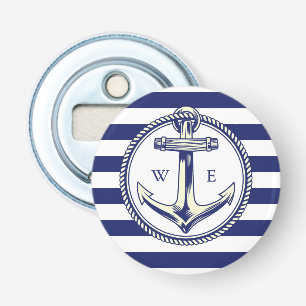 Water anchor Marine Blue Radius Bottle Opener