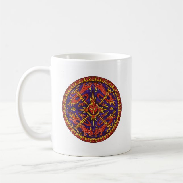 Water and Fire Coffee Mug (Left)