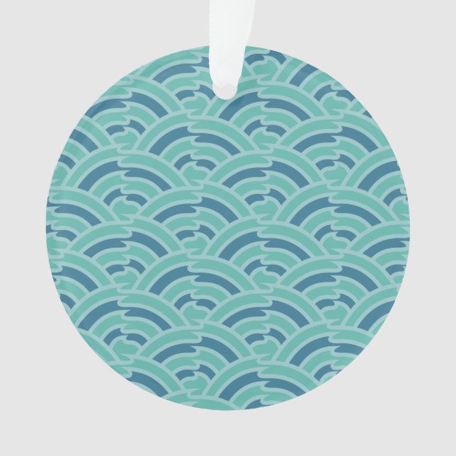 Water Arches Acrylic Ornament (Front)