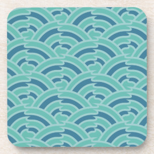 Water Arches Square Coaster