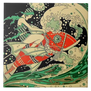 “Water” Art Deco By Jose Carlos Tile