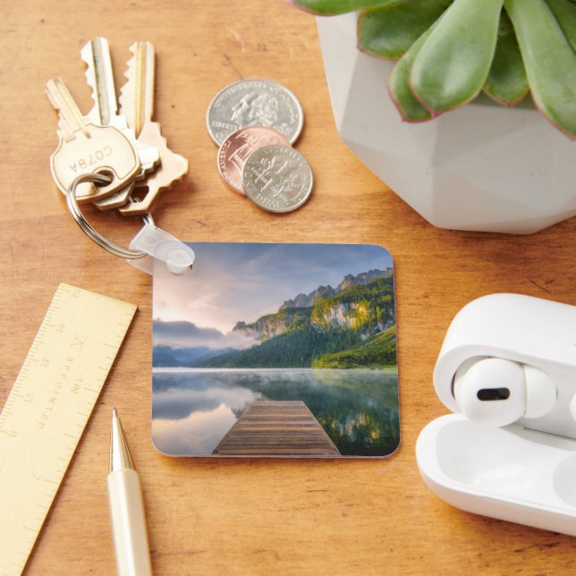 Water | Azure Alpine Lake, Austria Keychain (Desk)