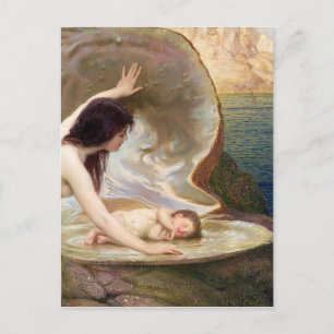 Water Baby - Herbert James Draper Postcard