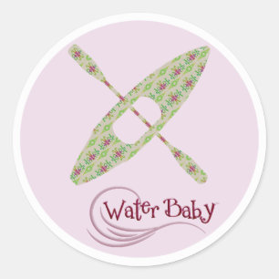 Water Baby Kayak Sticker