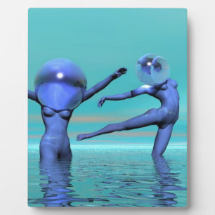 Water ballet plaque