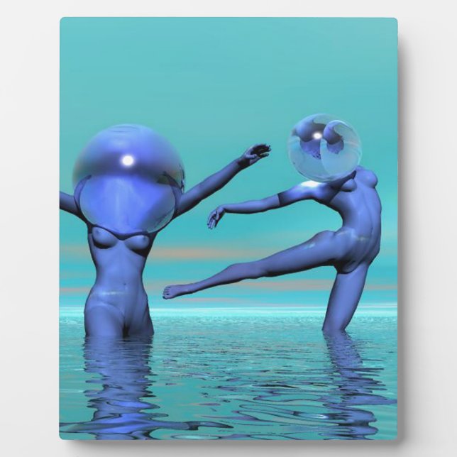 Water ballet plaque (Front)