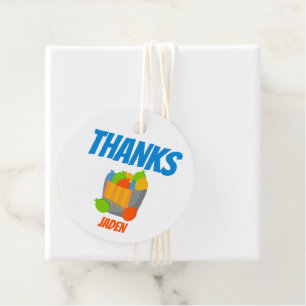 Water Balloon Pool Party Kids Summer Birthday Favour Tags