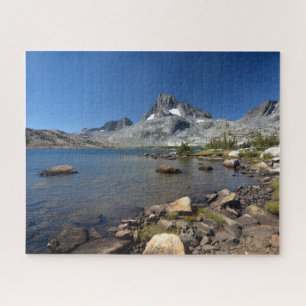 Water   Banner Peak Thousand Island Lake Jigsaw Puzzle