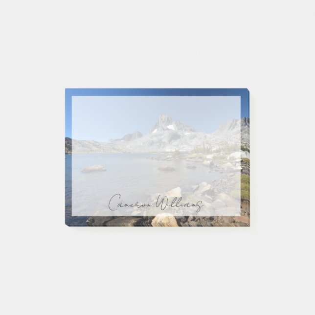 Water | Banner Peak Thousand Island Lake Post-it Notes (Front)