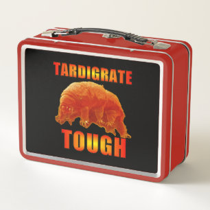 Water bear tardigrade Metal Lunchbox