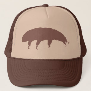 Water Bear Tardigrade Silhouette Cute Creature Trucker Hat