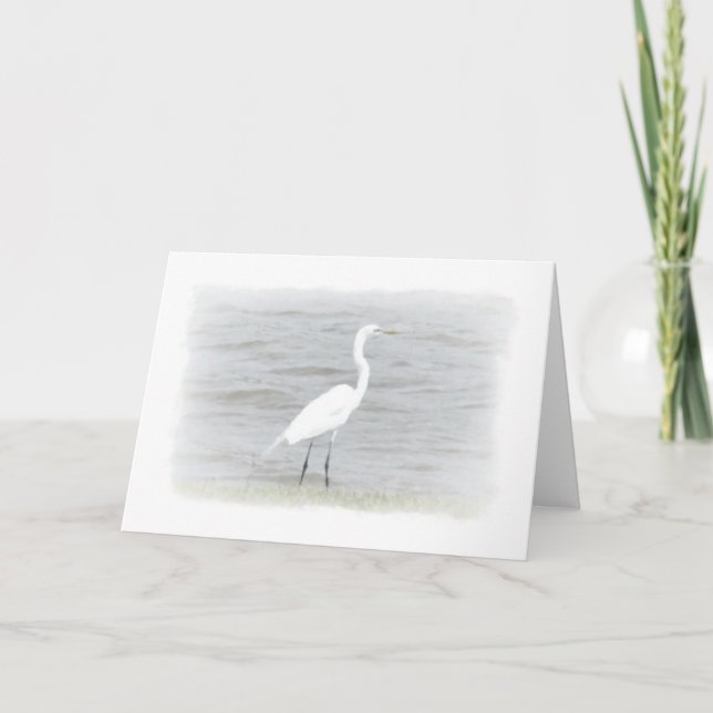 Water bird card (Front)