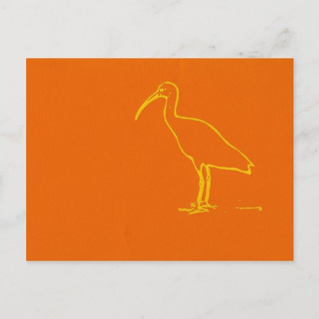 Water Bird Postcard (Front)