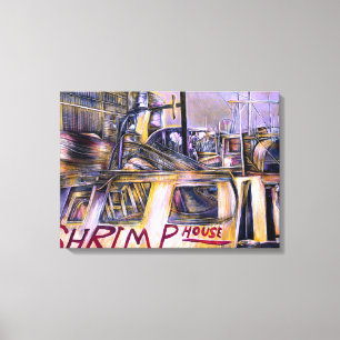 Water-born Mystery Meat Canvas Print