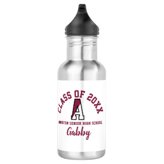 Water Bottle Abington Senior High School Logo