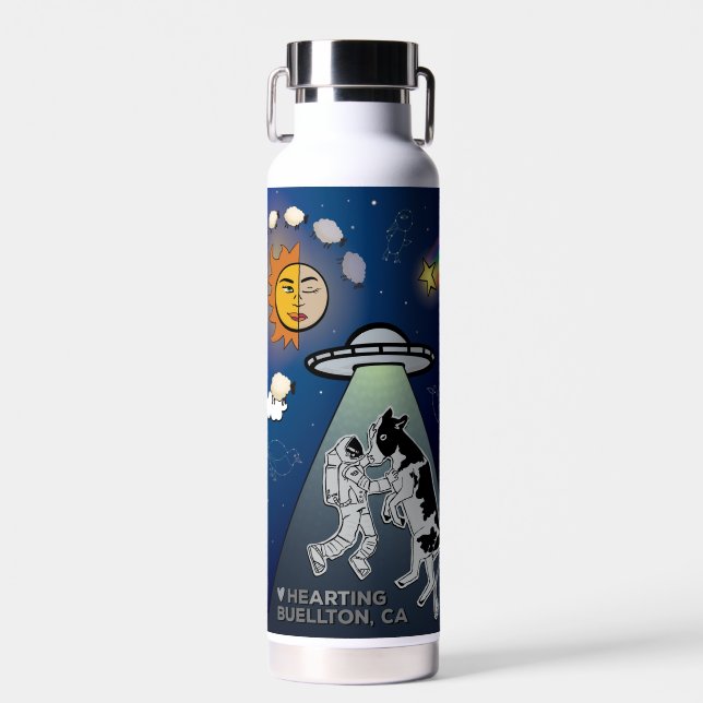 Water Bottle - Beaming Up (Front)