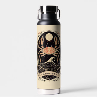 Water Bottle Cancer Celestial Zodiac Art
