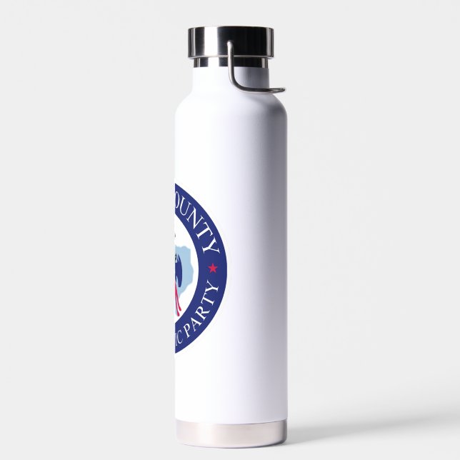 Water Bottle - ECDP Logo (Left)