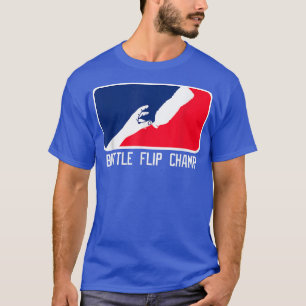 Water Bottle Flipping Champion - White Text T-Shir T-Shirt