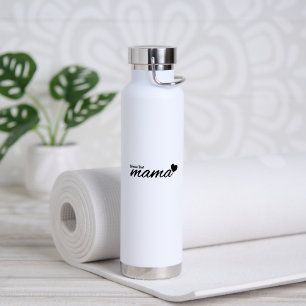 Water bottle   Gym, yoga bottle  Drinkware   Mom