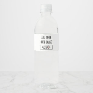 Water Bottle Label 8.25x1.75"