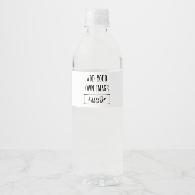 Water Bottle Label 8.25x1.75" (Front)