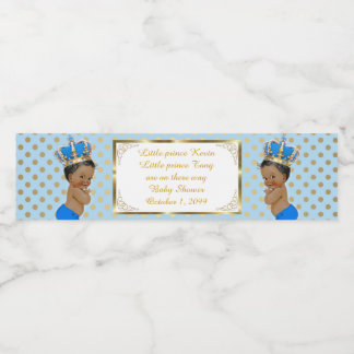 Water Bottle Label twin boy & boy,Twin baby shower