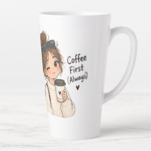 Water Bottle Latte Mug