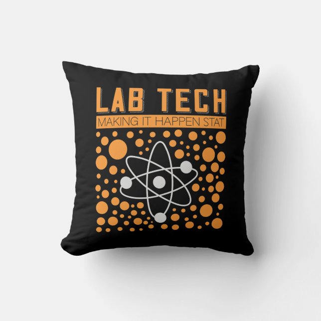 Water Bottle Throw Pillow (Front)