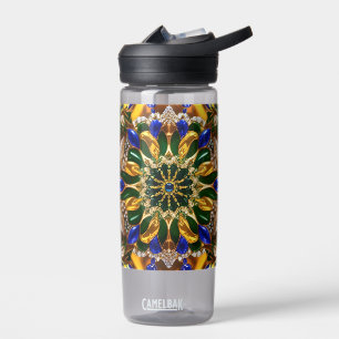 Water bottle with Brazil Colours Design
