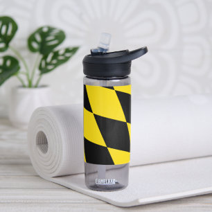 Water bottle with flag of Munich