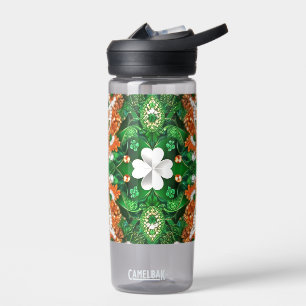 Water bottle with Irish Traditional Colours Design