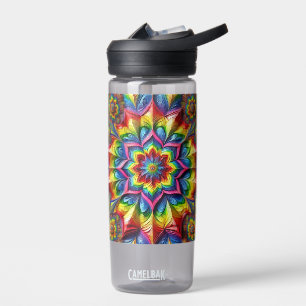 Water bottle with LGBT Colours Design