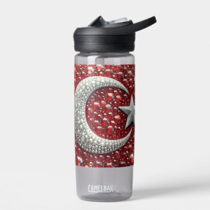 Water bottle with Turkiye Colours Design