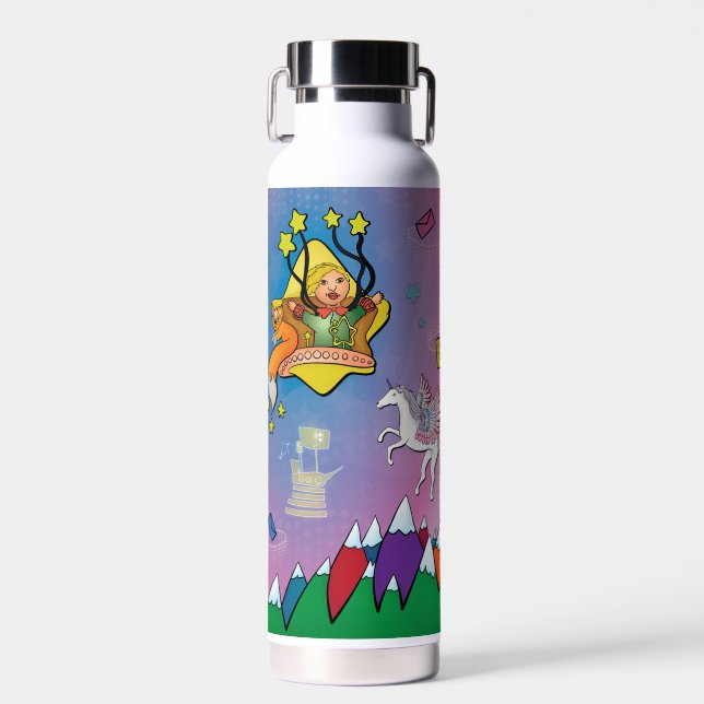 Water Bottle - Wonderland (Front)