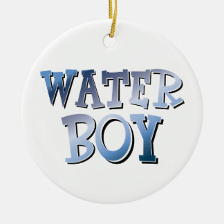 Water Boy Ceramic Ornament