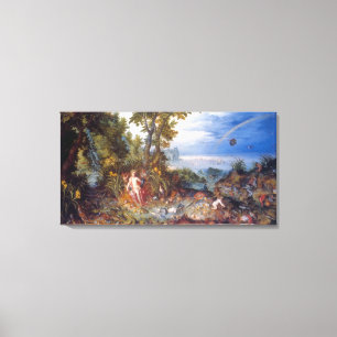 Water, by Jan Brueghel the Elder Canvas Print