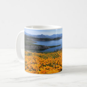 Water   California Lake With Golden Poppies Coffee Mug