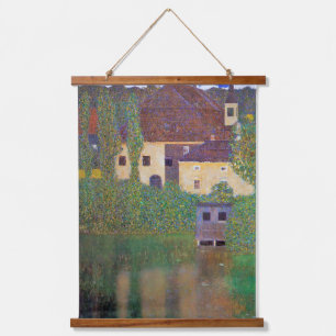 Water Castle, Gustav Klimt Hanging Tapestry