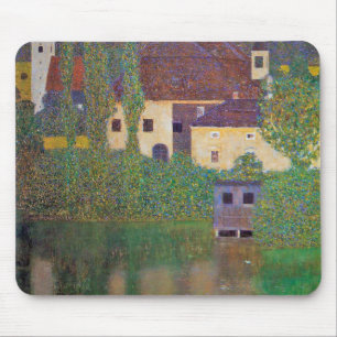 Water Castle, Gustav Klimt Mouse Pad