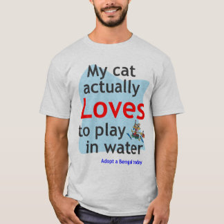 Water cat tee