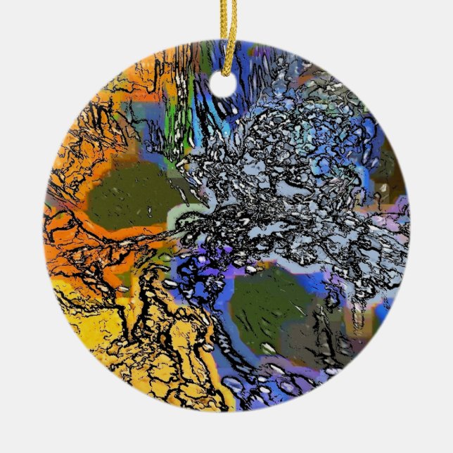 WATER CERAMIC ORNAMENT (Front)