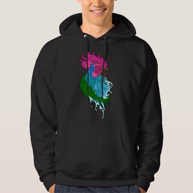 Water Chicken Fantasy   Hoodie (Front)