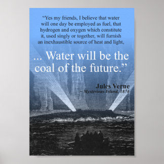 Water...coal of the future - Poster