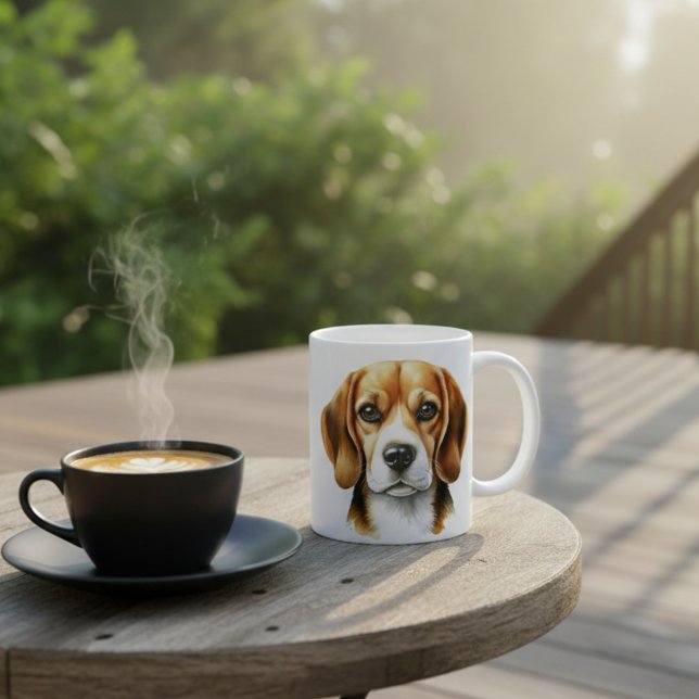 Water Color Beagle  Coffee Mug (Creator Uploaded)