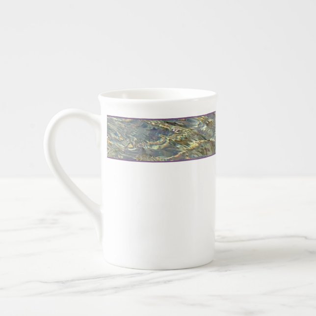 Water/Colour Bone China Mug (Left)