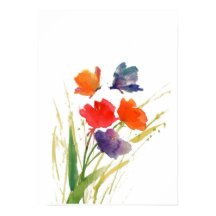 water colour butterfly