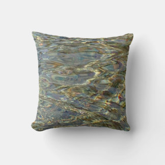Water/Colour (Cool) Throw Pillow